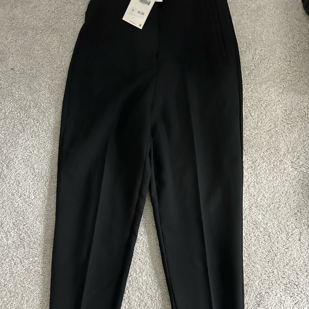Zara black trousers, SIZE XS